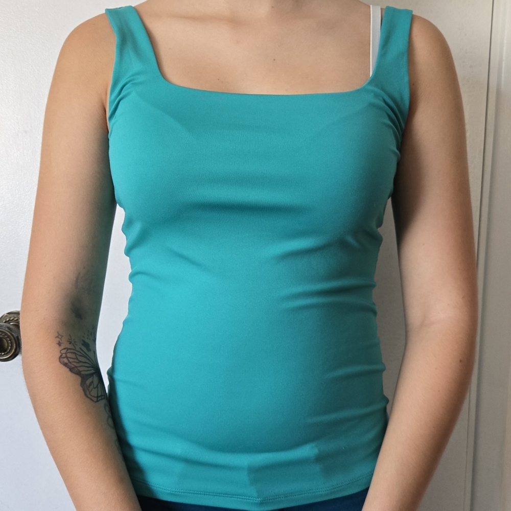 Nine West Turquoise Tank Sz XS